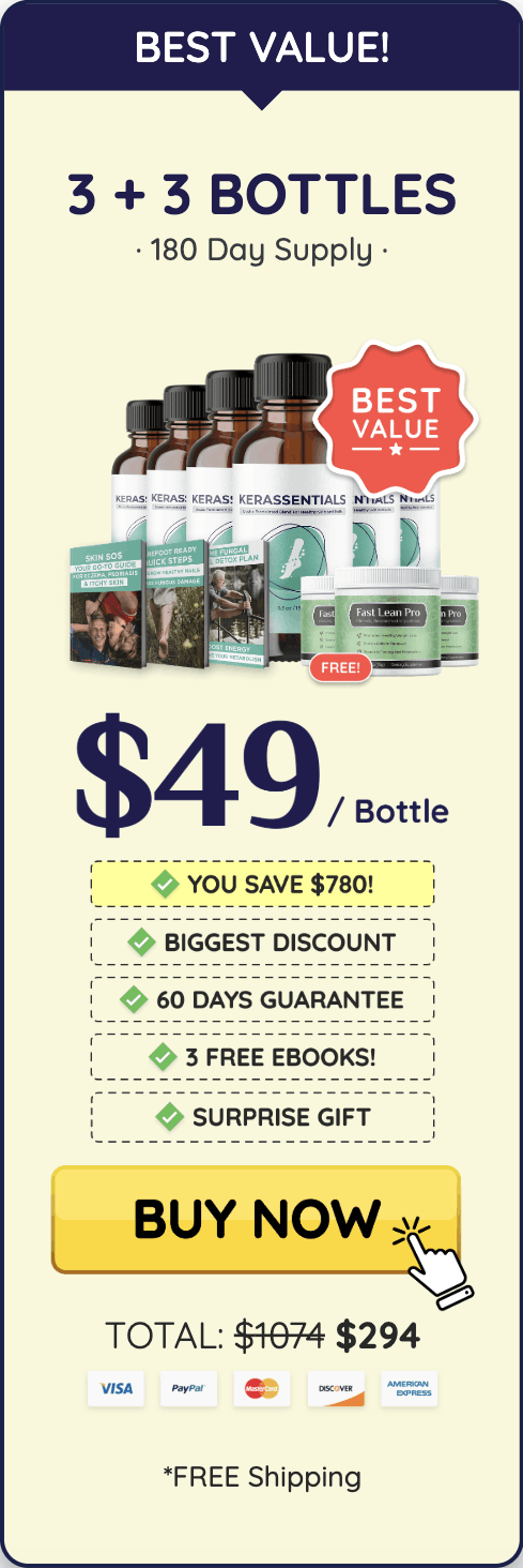 Kerassentials 180 day supply