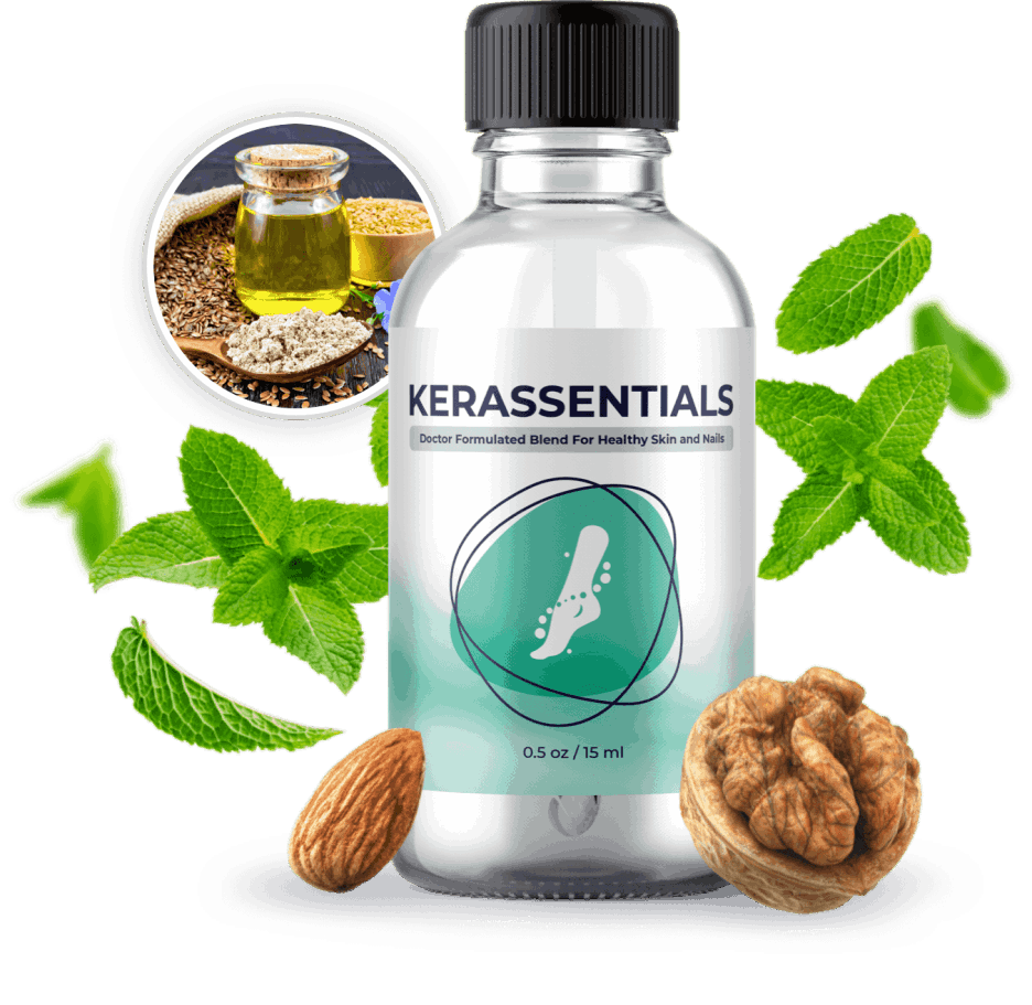 Kerassentials supplement bottle